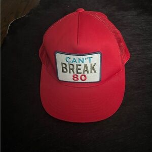 G/FORE Scarlet Mesh Snapback Cap